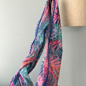 Lilly Pulitzer infinity scarf